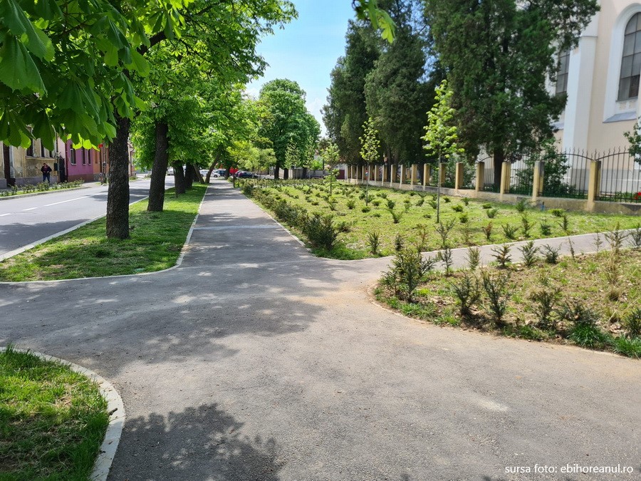 Piaţa Tineretului din Oradea a fost modernizată, după proiectul aprobat în 2018
