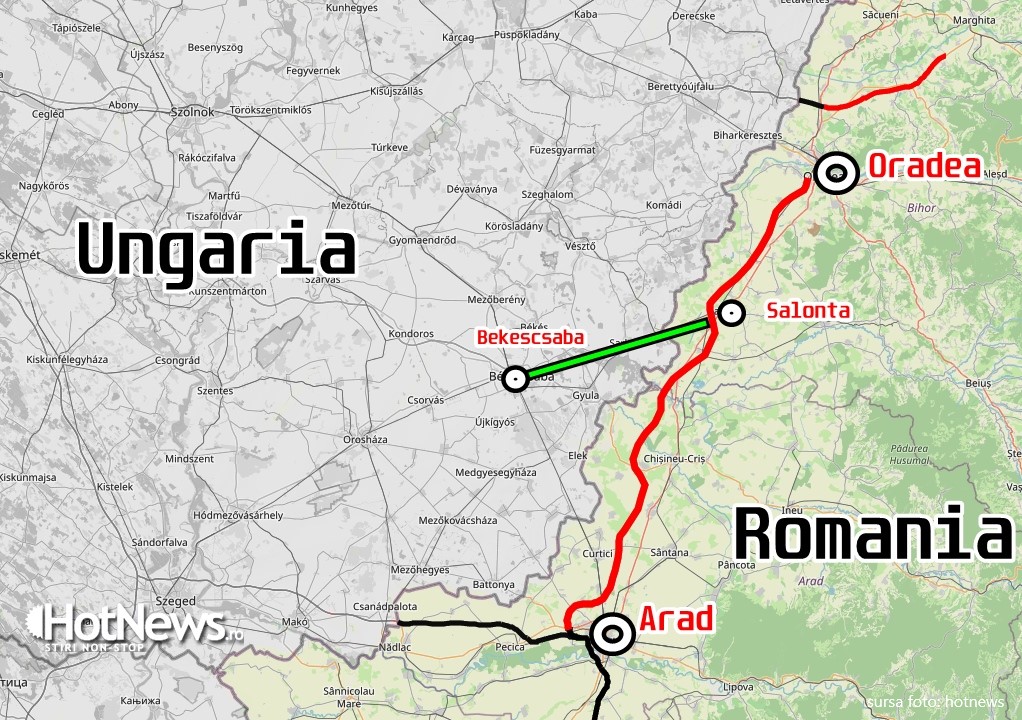 Autostrada M44 din Ungaria se va conecta la viitorul drum expres Oradea-Arad