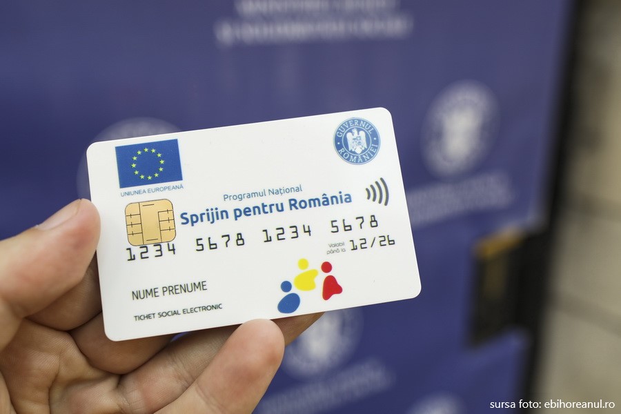 Românii cu venituri mici vor putea cheltui voucherele sociale abia de la finalul lunii iunie